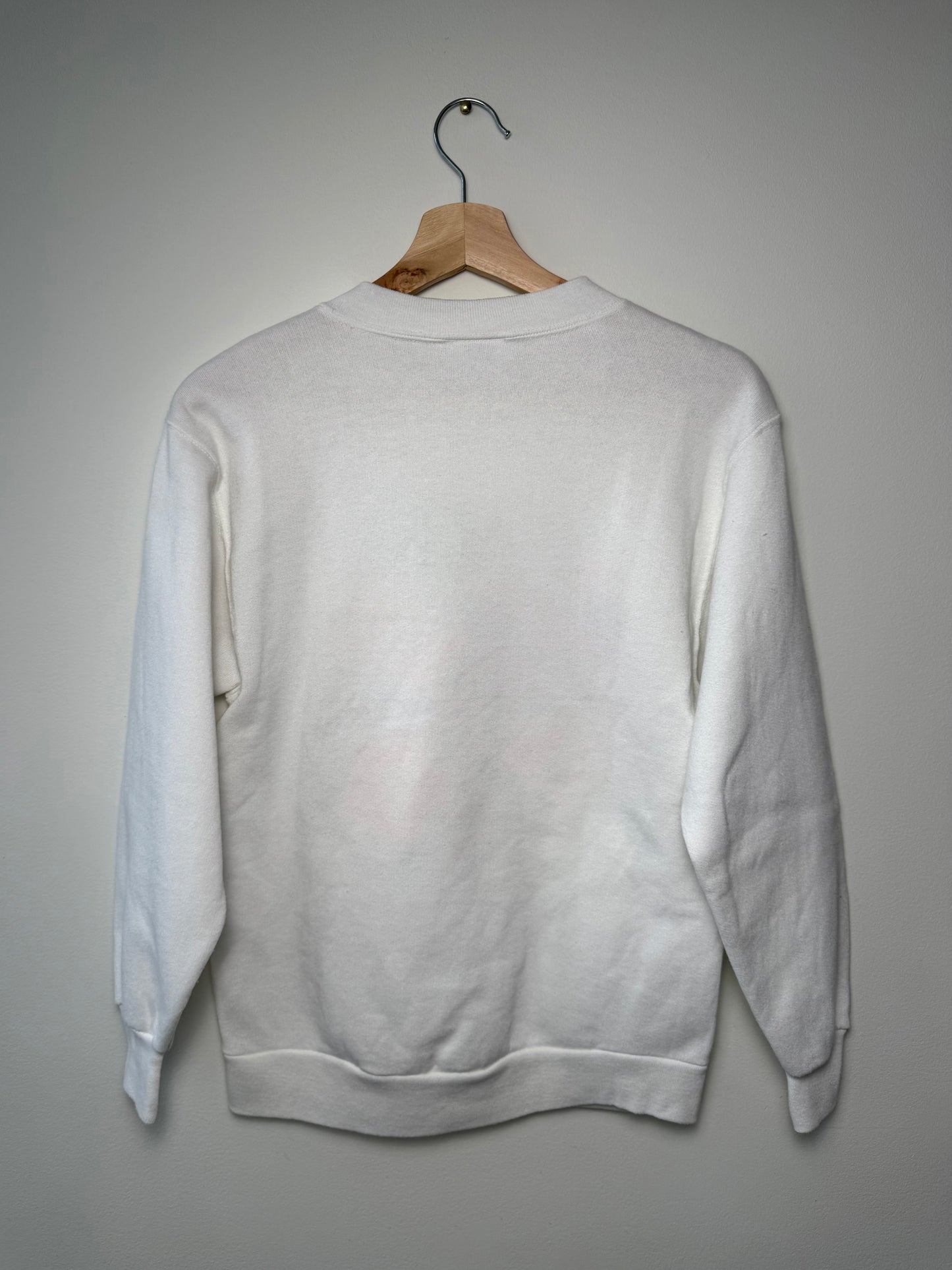 Vintage Women's Hawaii Graphic White Crewneck Sweatshirt