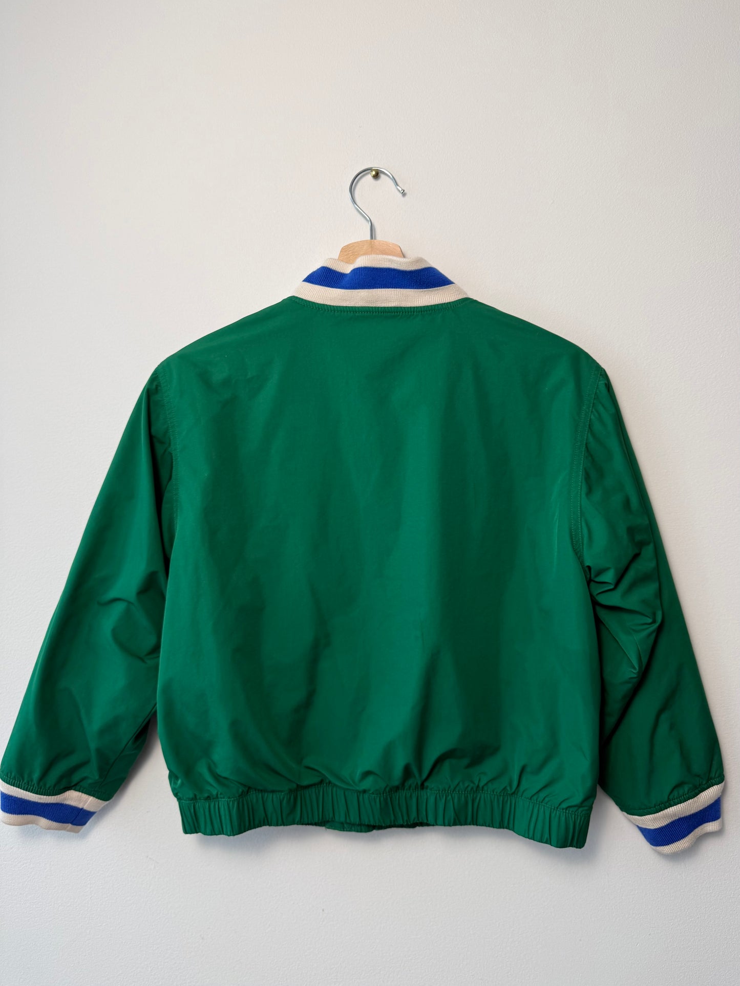Y2K GAP Kids' Athletic Dept. Green Full Zip-up Track Jacket