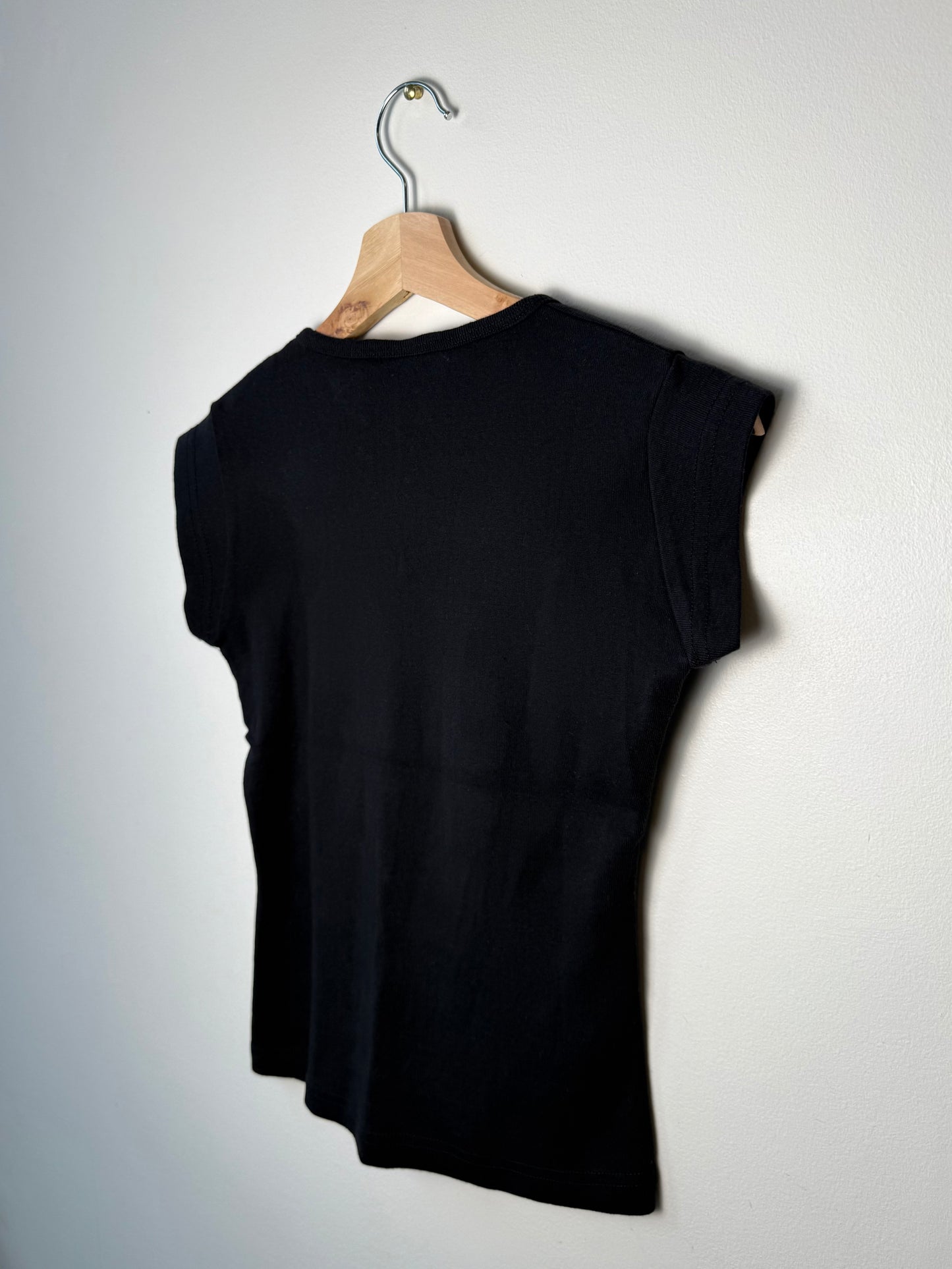 Women's Beauty of Africa Embroidery Black T-Shirt