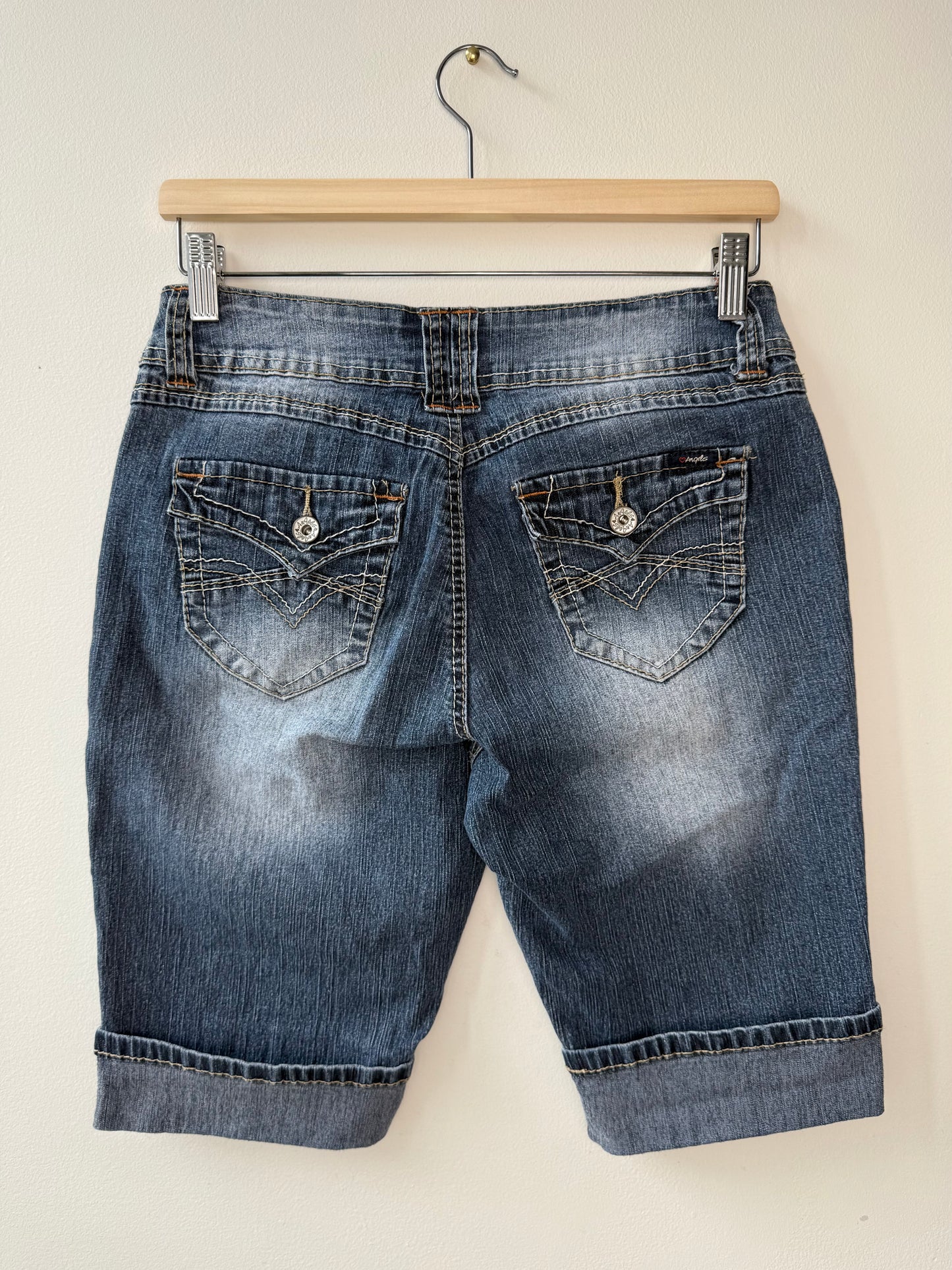 Y2K Angels Women's Angels Denim Shorts