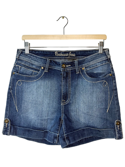 Y2K Road Runner Jeans Women's Blue Denim Shorts