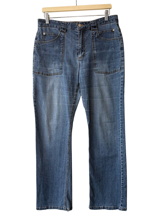 Y2K N.W.D. Women's Blue Denim Jeans