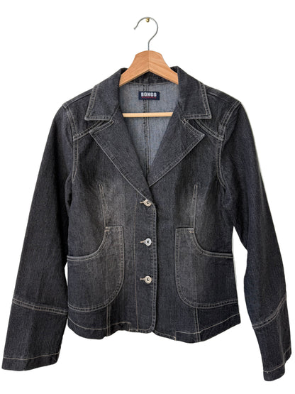 Y2K BONGO Women's Black Denim Jacket