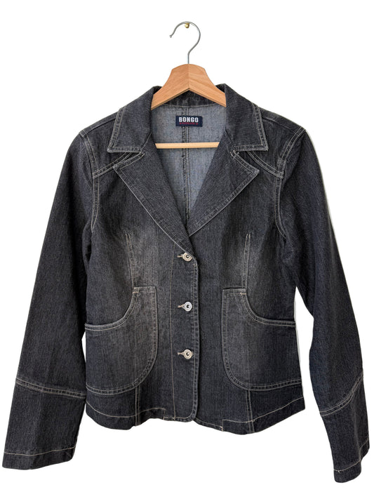Y2K BONGO Women's Black Denim Jacket