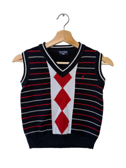 POLO Jeans Co. Ralph Lauren Kids' Navy Sweater Vest