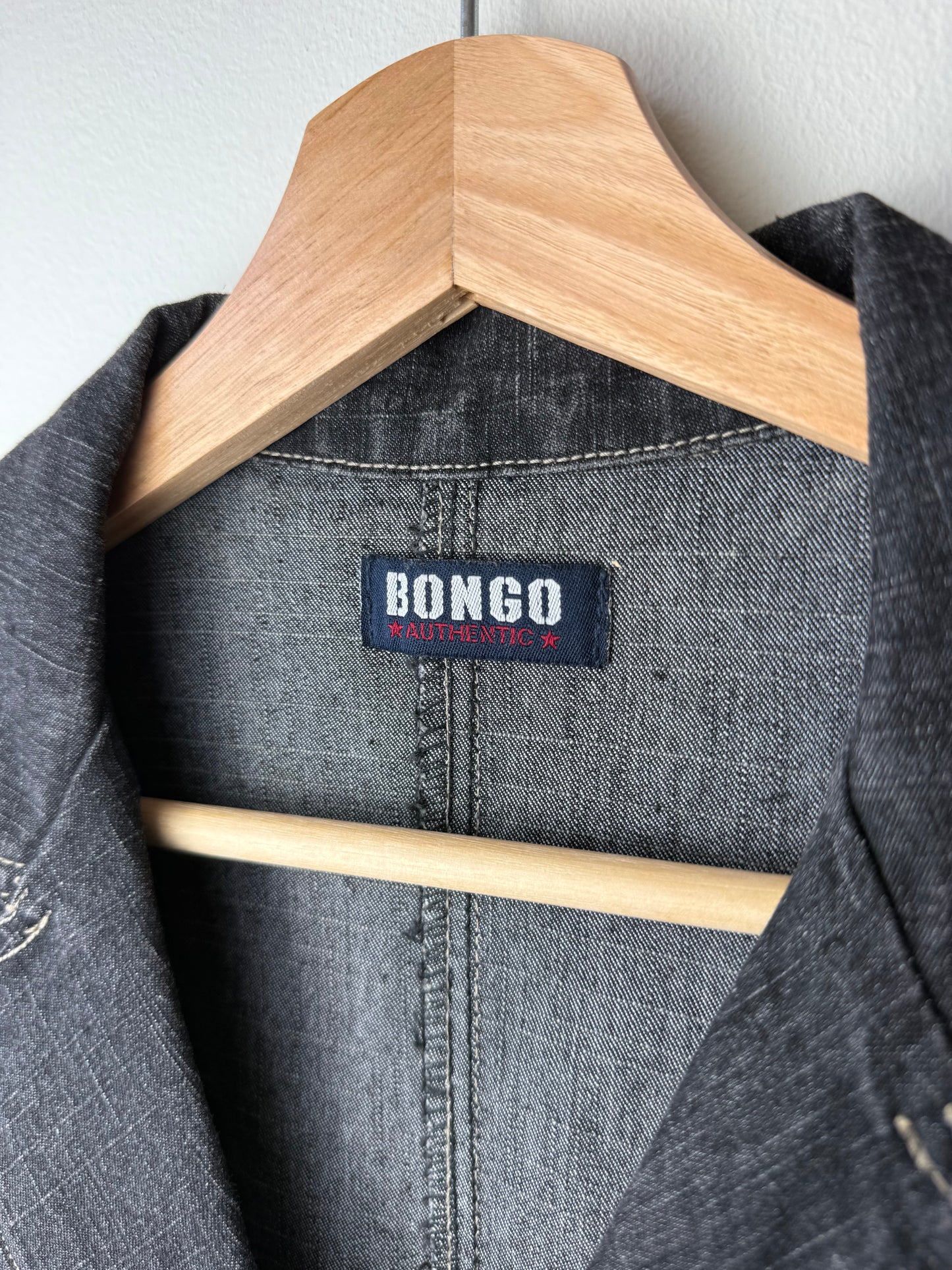 Y2K BONGO Women's Black Denim Jacket