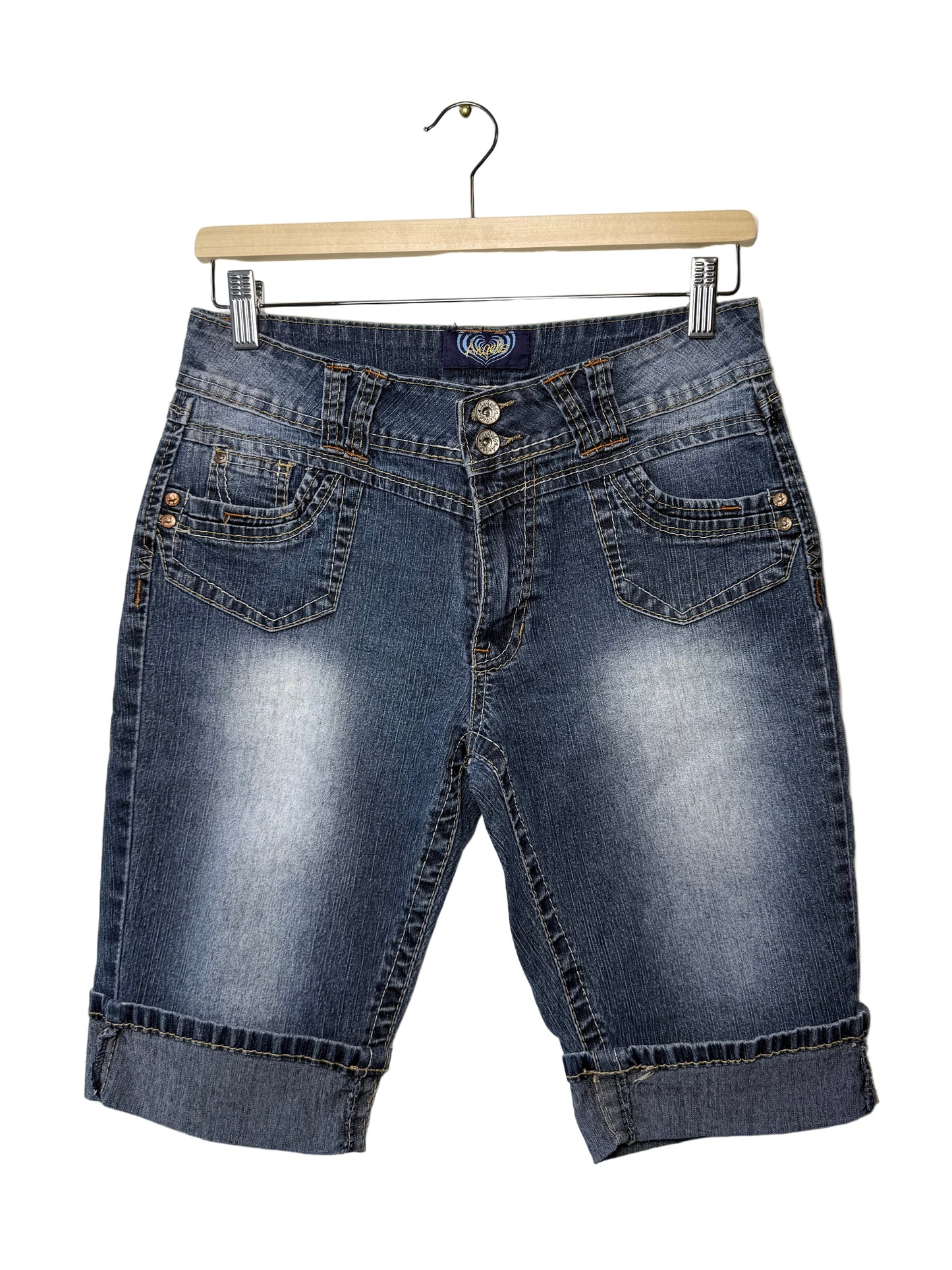 Y2K Angels Women's Angels Denim Shorts