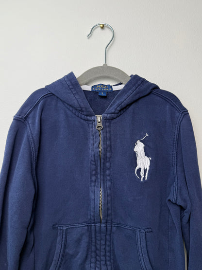 POLO Ralph Lauren Boy's Navy Zip-up Hoodie