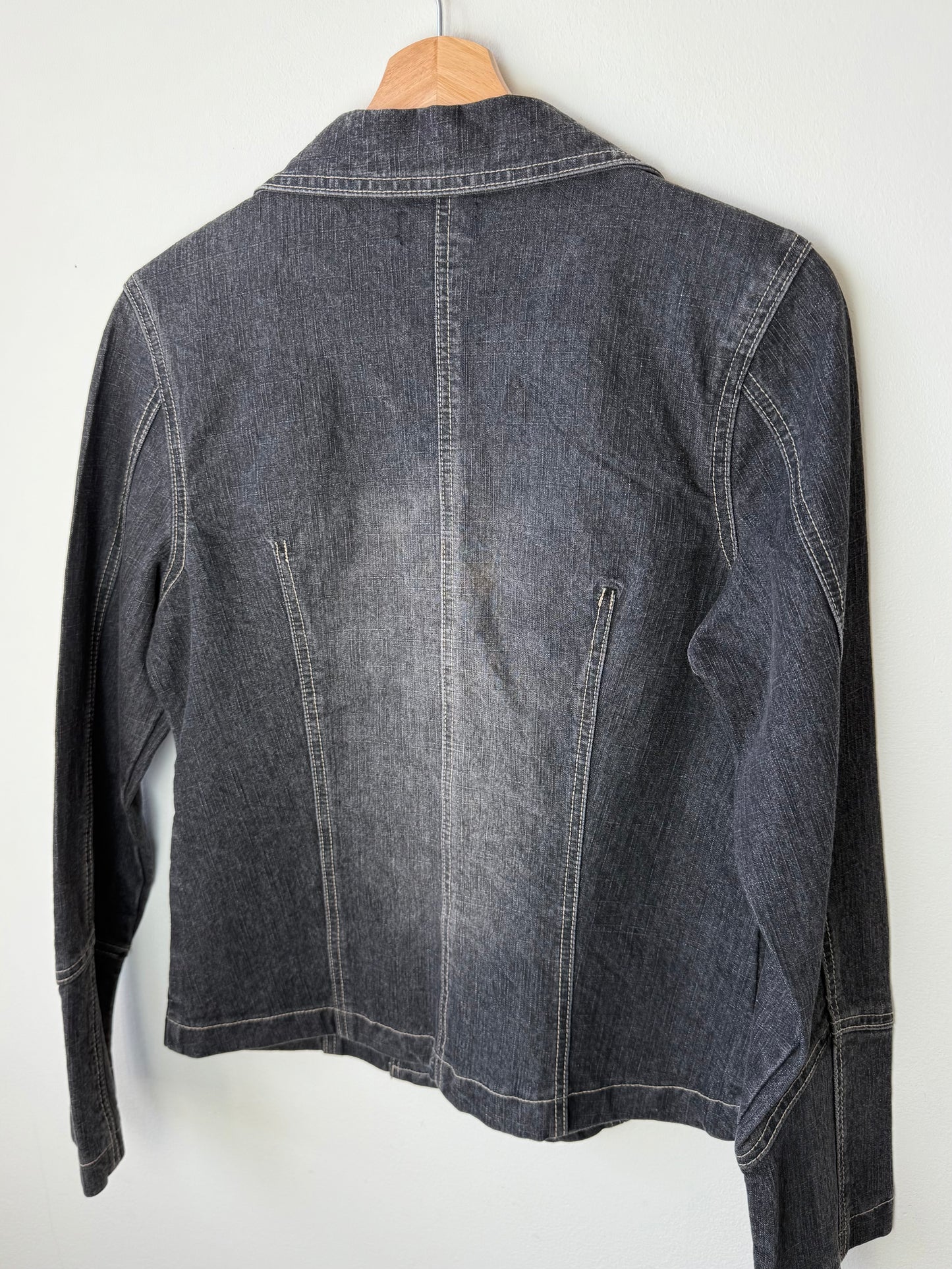 Y2K BONGO Women's Black Denim Jacket