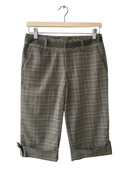 Y2K MD Women's Brown Plaid Shorts