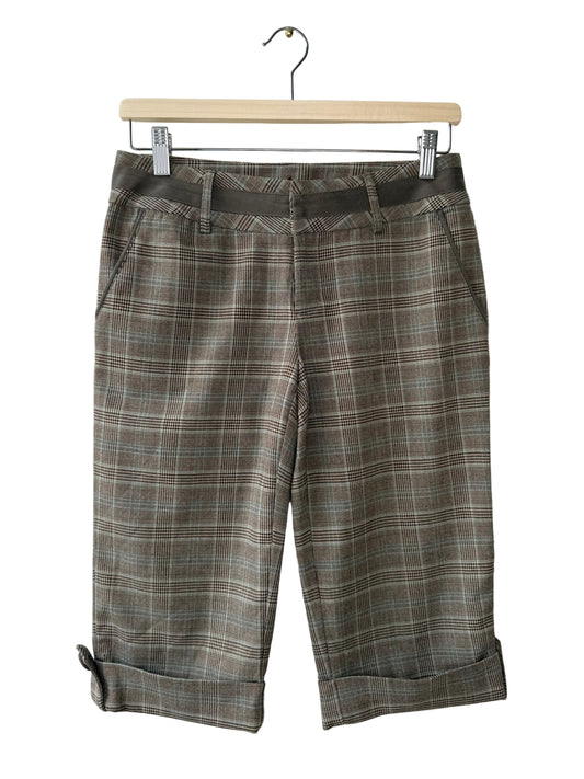 Y2K MD Women's Brown Plaid Shorts