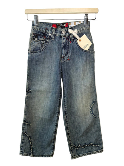 Unworn Energie Boy's Blue Washed Denim Jeans