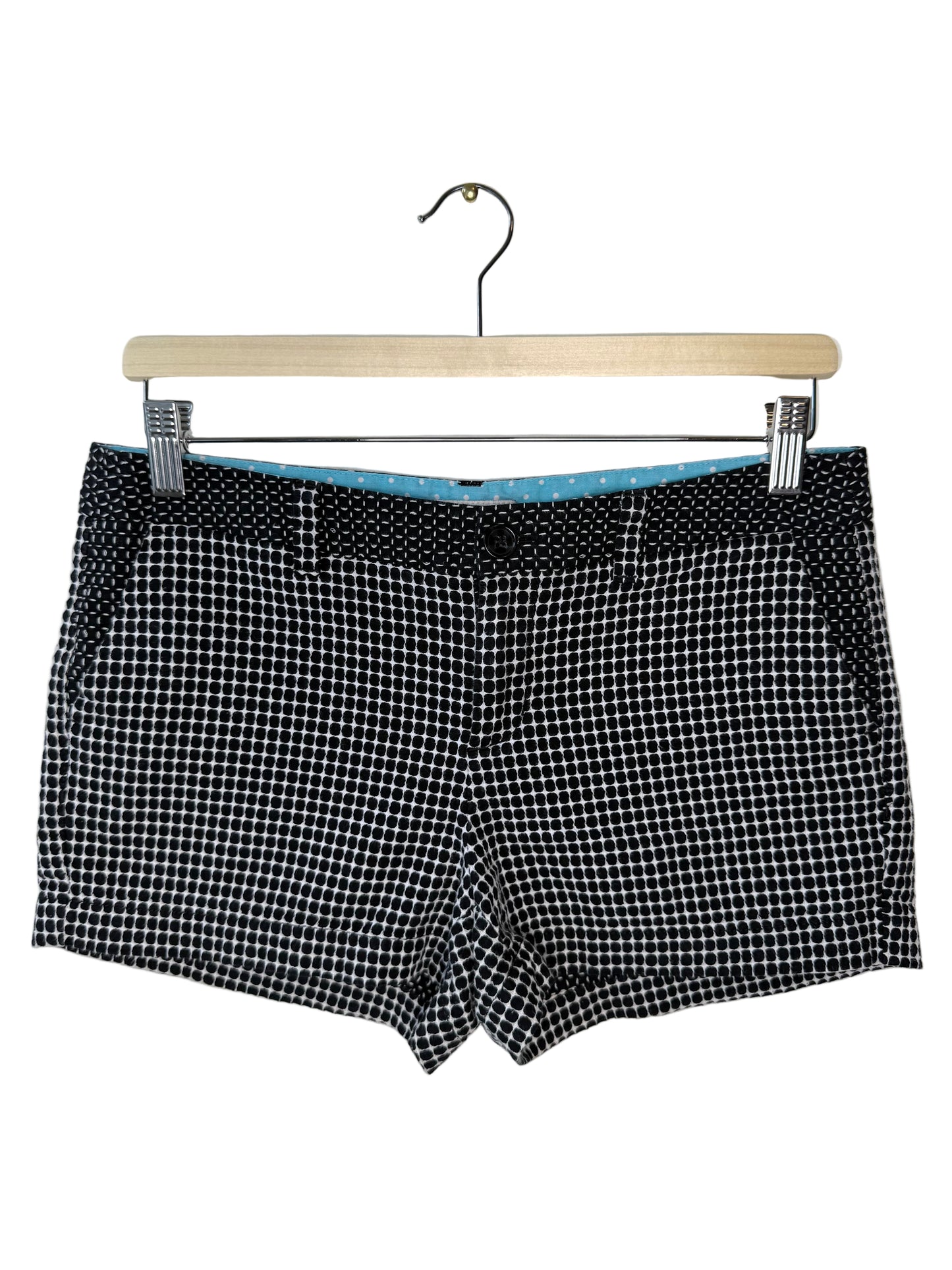 Y2K Merona Women's Black Polka Dot / Geometric Shorts