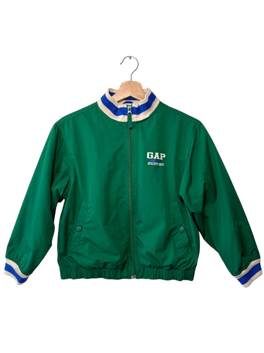 Y2K GAP Kids' Athletic Dept. Green Full Zip-up Track Jacket