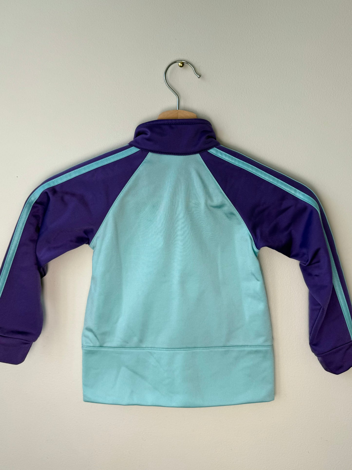 Adidas Kids' Light Blue & Purple Track Jacket