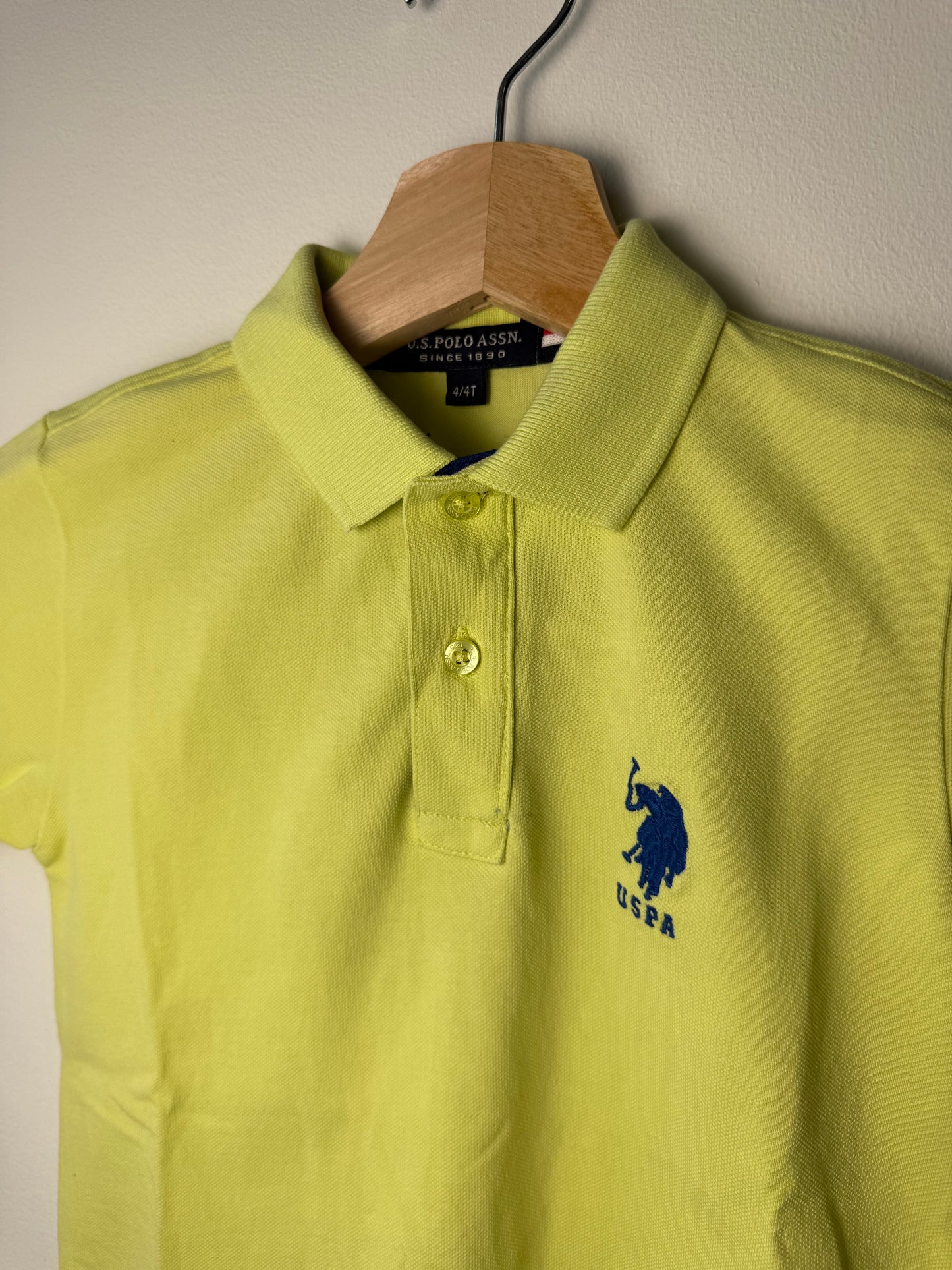 U.S. POLO ASSN. Kids' Yellow Polo Shirt