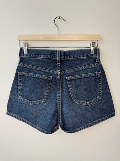 Bluenotes Women's High Waisted Blue Denim Shorts