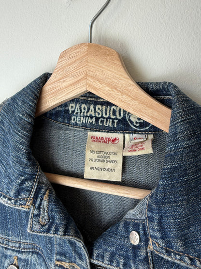 Y2K Parasuco Denim Cult Women's Blue Denim Jacket