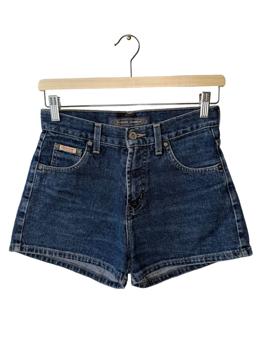 Bluenotes Women's High Waisted Blue Denim Shorts