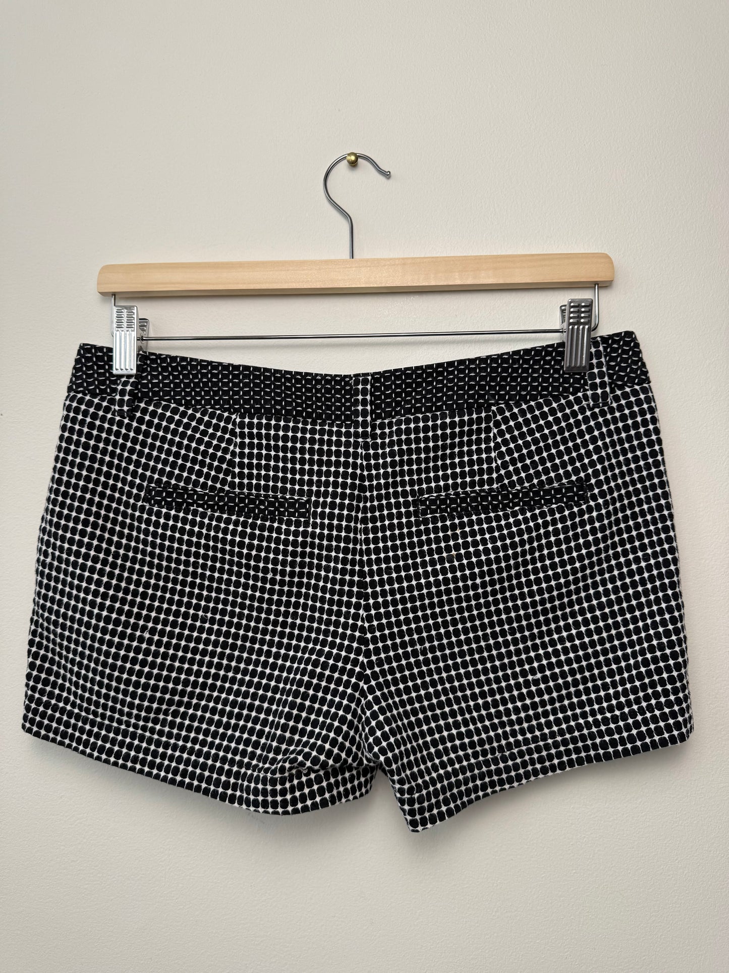 Y2K Merona Women's Black Polka Dot / Geometric Shorts