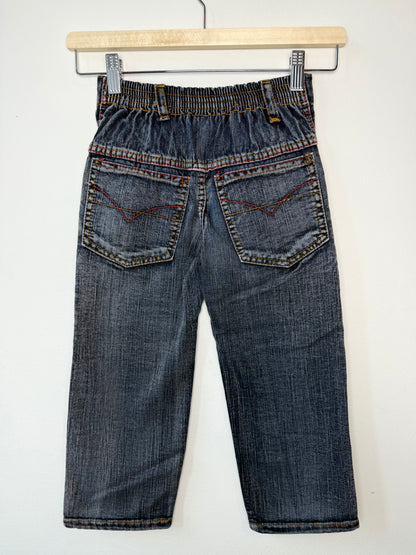 Y2K South Pole Boy's Black Jeans with Embroidery
