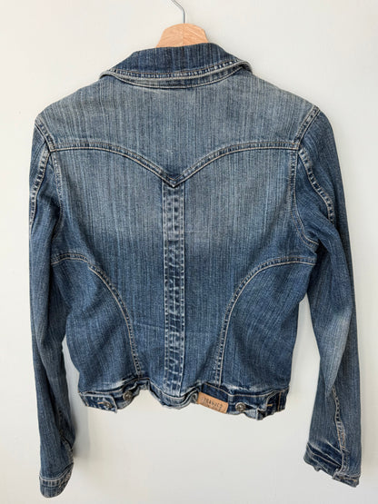 Y2K Parasuco Denim Cult Women's Blue Denim Jacket