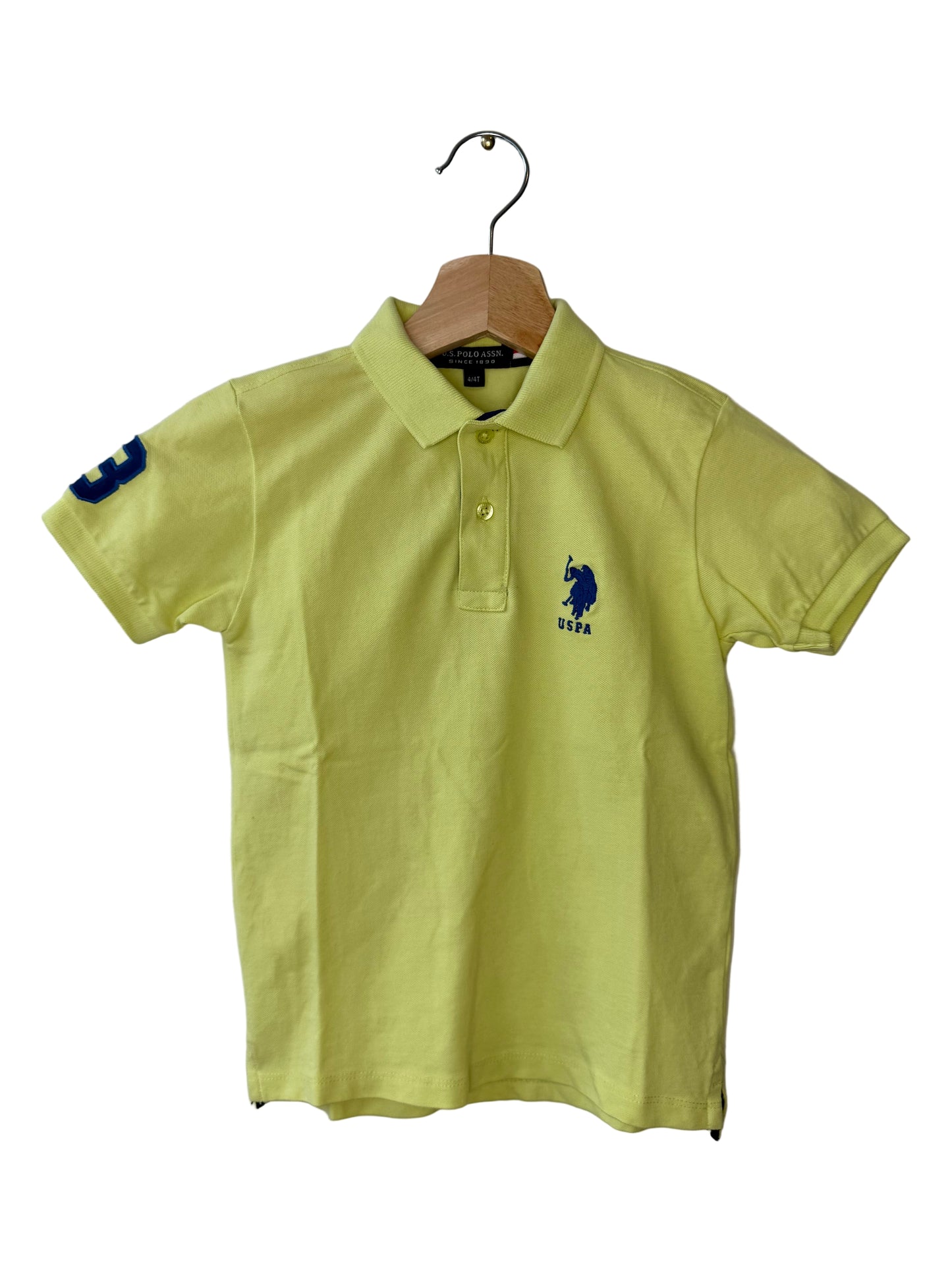 U.S. POLO ASSN. Kids' Yellow Polo Shirt