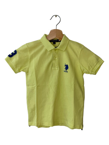 U.S. POLO ASSN. Kids' Yellow Polo Shirt