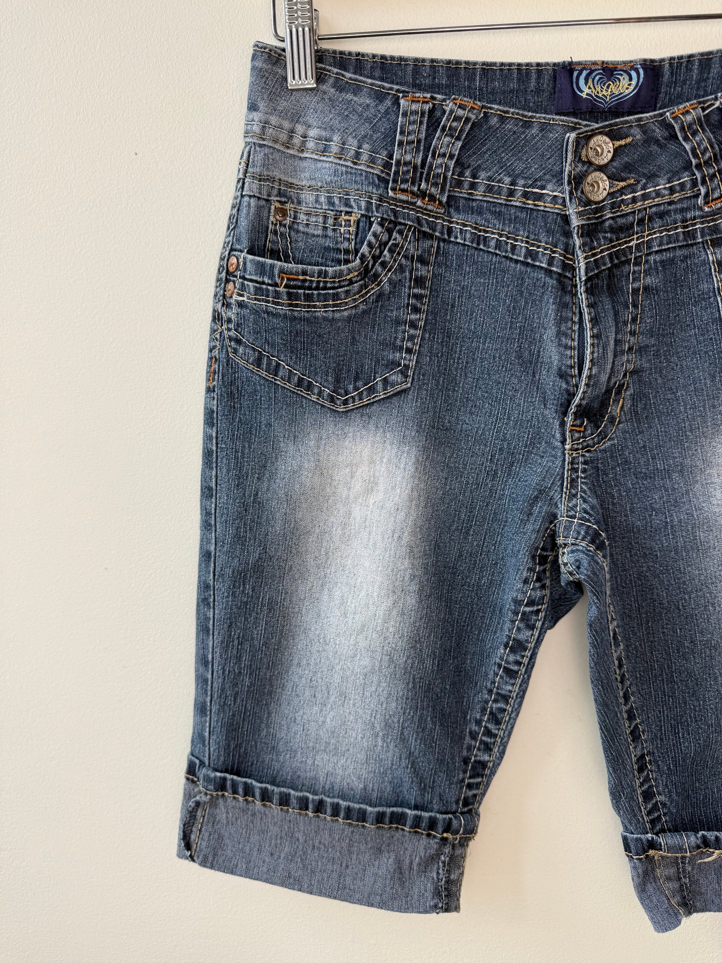 Y2K Angels Women's Angels Denim Shorts