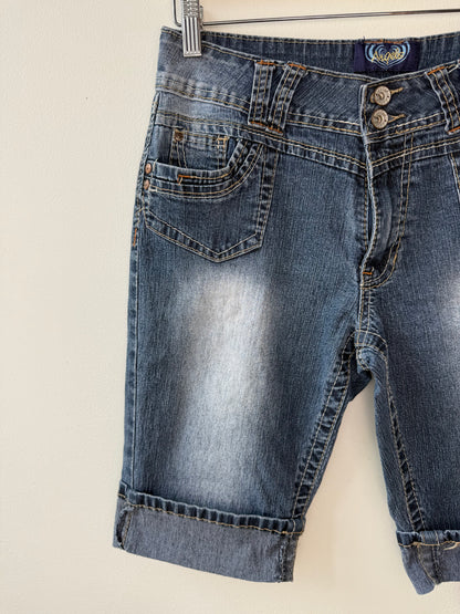 Y2K Angels Women's Angels Denim Shorts