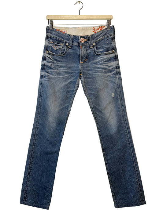 Y2K EDWIN Blue Trip Women's Light Blue Jeans