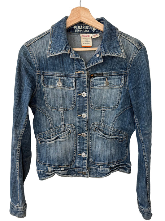 Y2K Parasuco Denim Cult Women's Blue Denim Jacket