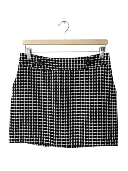 Jacob Women's Black & White Polka Dot Mini Skirt