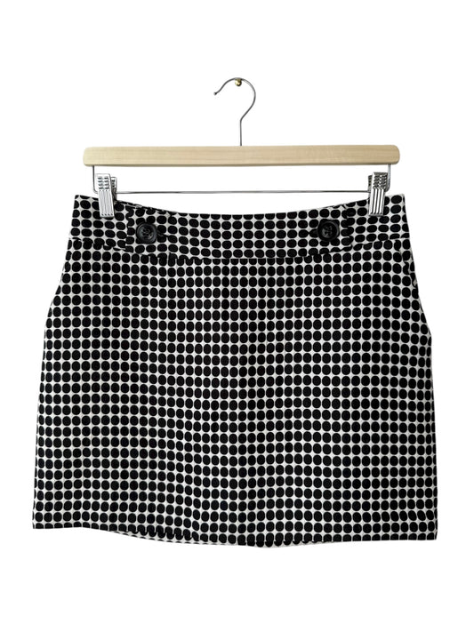 Jacob Women's Black & White Polka Dot Mini Skirt