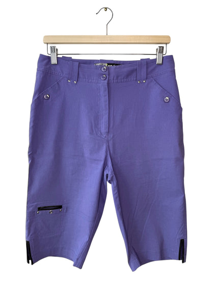 Y2K Jamie Sadock Women's Purple Stretchy Shorts